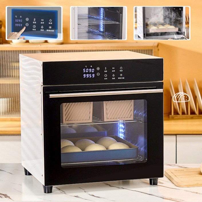 온베이크 스마트 발효기 가정용 업소용 제빵 식빵 빵 만들기 베이킹 숙성기 요거트 제조기, 38L