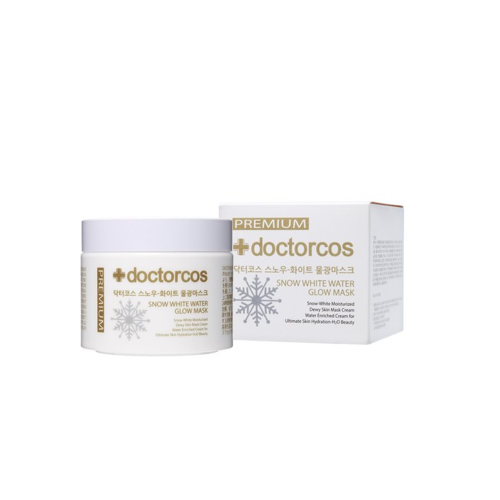 닥터코스 스노우 화이트 물광마스크 수분크림