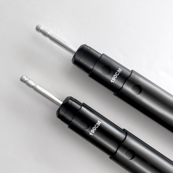 2개 매드캠프 슬라이드 폴대 MP01 1 9M 2 8M 메인폴대 사이드폴대, 2개