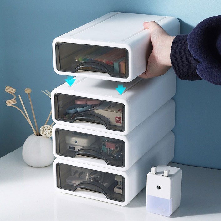 그린트리 데스크 오거나이저 책상 정리함, 1개