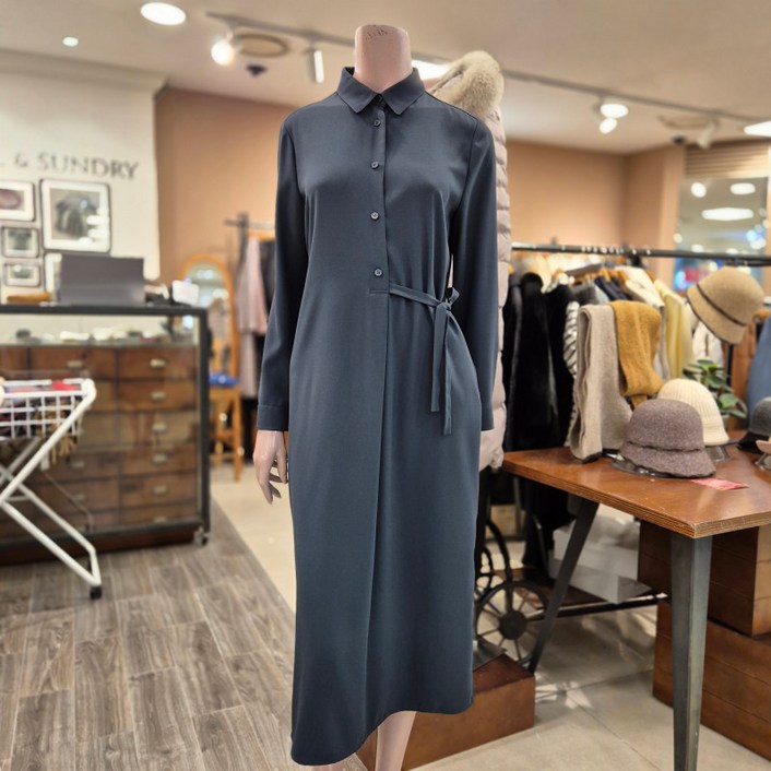 BCBG 올앤선드리 셀렉트 OP 원피스 A5S1O671 58   PEACOCK BLUE