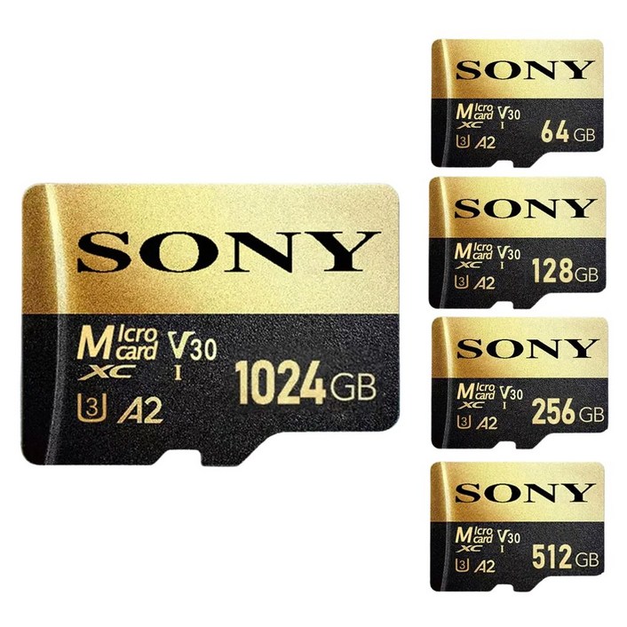 SONY SD 마이크로 메모리 고속 데이터 전송 1TB, 1개