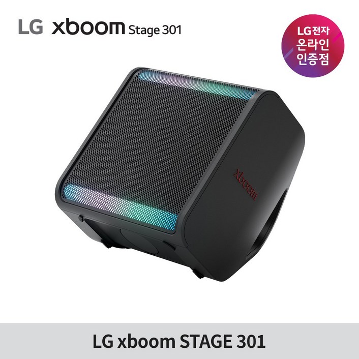 LG전자 xboom STAGE 301 엑스붐 스테이지 301 블루투스 무대용 스피커, with 윌아이엠, 명품 AI 사운드