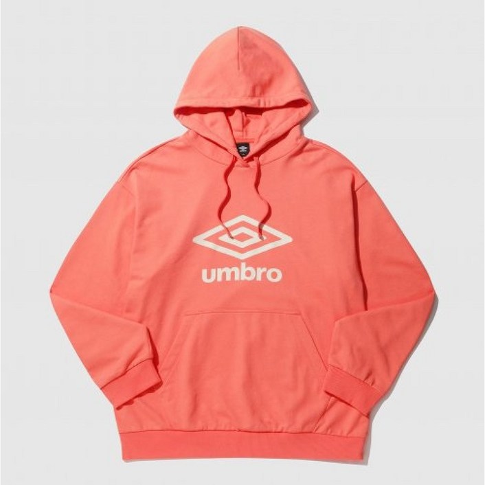 엄브로 후드 티셔츠 맨투맨 에센셜 빅로고 남성 여성 후디