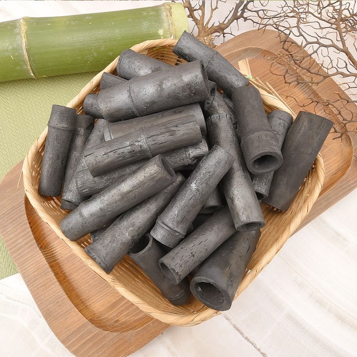 [남도드림] 천기누설 장흥 수제 대나무 숯 캠핑 1kg, 단품, 1개