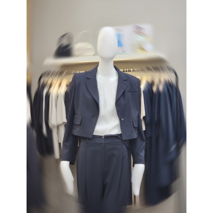 케네스레이디 셋업 크롭 자켓 EVJKPH8200_DJ 2335386