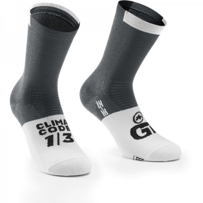 Assos 아소스 자전거 양말 GT Socks C2 어뢰 회색