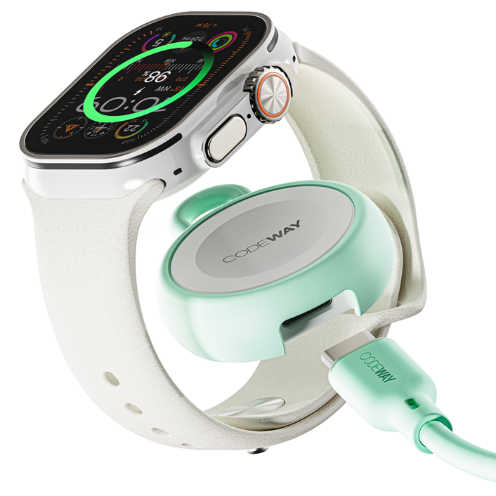 코드웨이 c타입 애플워치 무선충전기 케이블 1.2m