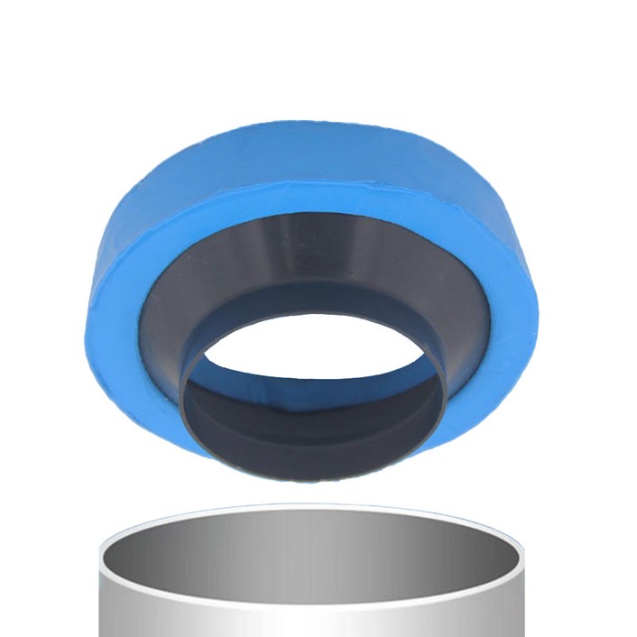 양변기 고점도 고무 정심플랜지, 블랙