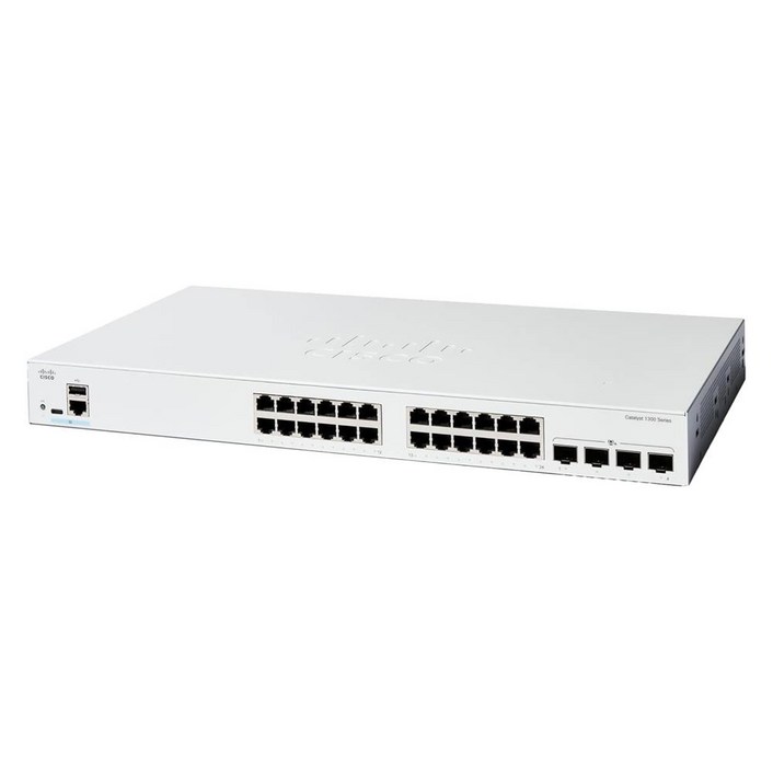 CISCO Catalyst 1300 24port 4x10G SFP C130024T4X 24포트 스위칭허브 4SFP CBS35024T4X후속, 단일상품, 1개 CISCO Catalyst 1300 24port 4x10G SFP C130024T4X 24포트 스위칭허브 4SFP CBS35024T4X후속, 단일상품, 1개
