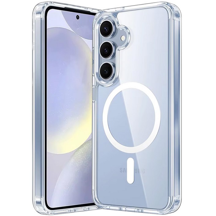 벌크온 갤럭시 S23 S23플러스 S23울트라 S23FE 맥세이프 지원 마그네틱 투명 케이스