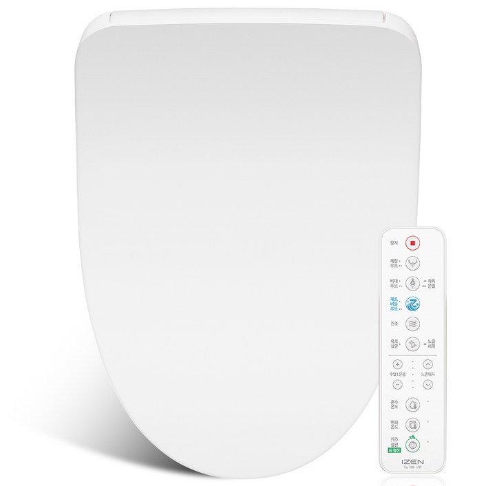 아이젠 Ai살균 닥터비데 필터없는 직수비데 리모컨 방수IPX7 제트버블세정, 방문설치, ZBRE7