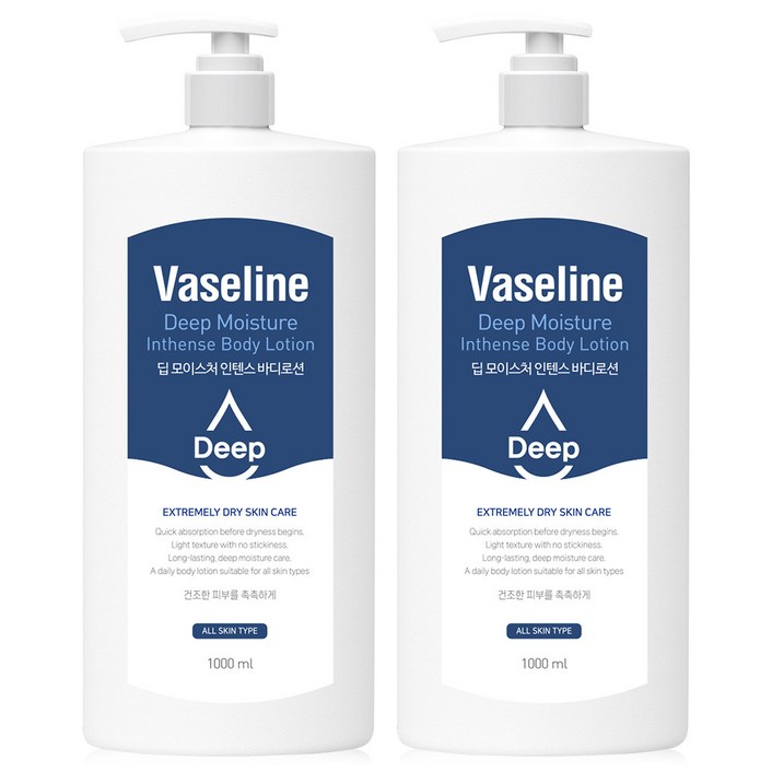 바세린 딥 모이스처 인텐스 고보습 바디로션