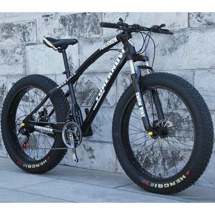 산악 MTB 자전거 광폭타이어 팻바이크 30단 자출용 자전거