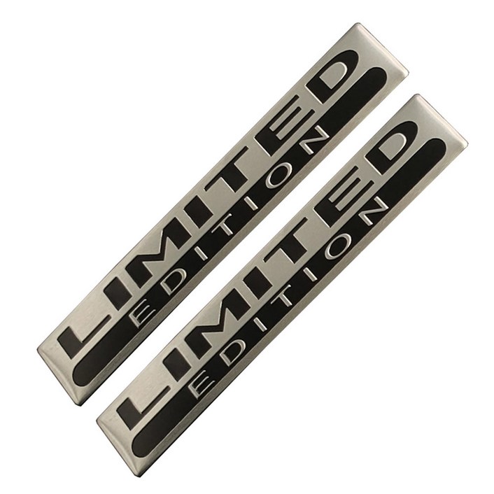 데칼 3d 알루미늄 스페셜 에디션 로고 한정판 엠블럼 스티커 자동차 인테리어 외부 장식 오토바이 액세서리