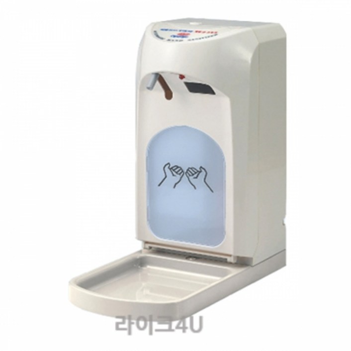 HTM 자동 손소독기 HTM620 전기 건전지식 겸용방식, 아리보리, HTM620