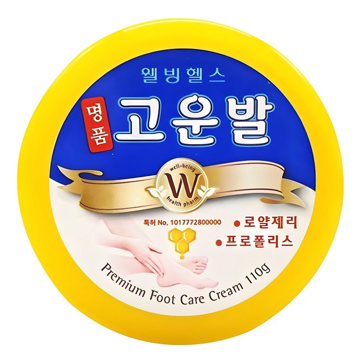 고운발 웰빙헬스팜 명품 크림, 1개입, 1개, 110g 고운발 웰빙헬스팜 명품 크림, 1개입, 1개, 110g