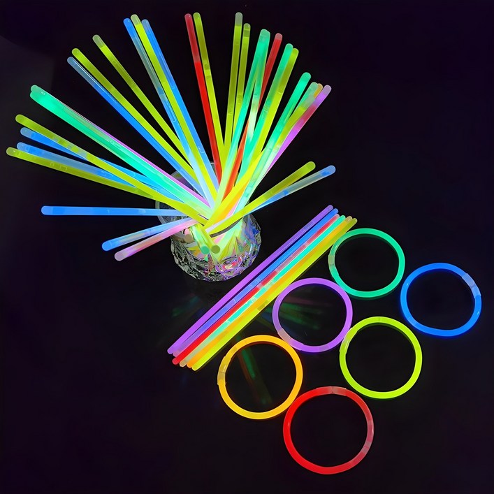 마메 LED 야광팔찌 100p 마메 LED 야광팔찌 100p