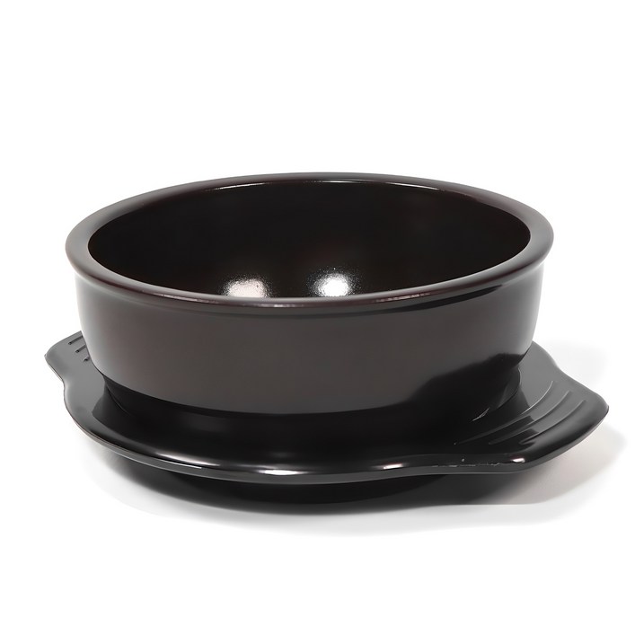 진뚝배기 직화 설렁탕기A 2호  멜라민 받침 세트