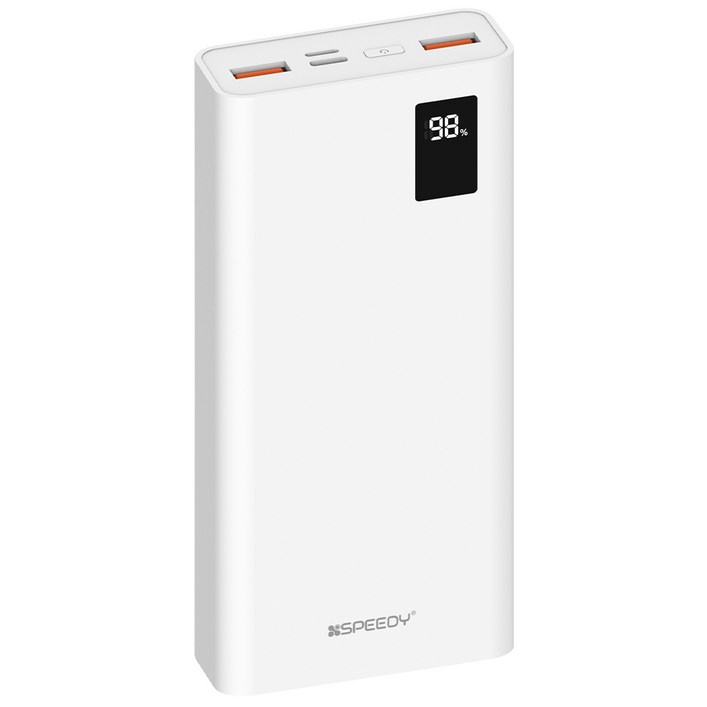 SPEEDY 슬림핏 PD 20W 고속충전 보조배터리 20000mAh 멀티단자 20W C타입 케이블 SPEEDY 슬림핏 PD 20W 고속충전 보조배터리 20000mAh 멀티단자 20W C타입 케이블