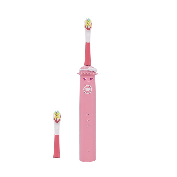 단미 클린케어 휴대용 충전식 어린이 음파 전동 칫솔, DA-CL300K(핑크) - 쇼핑앤샵