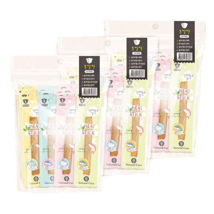 네츄럴코어 강아지 미트스틱