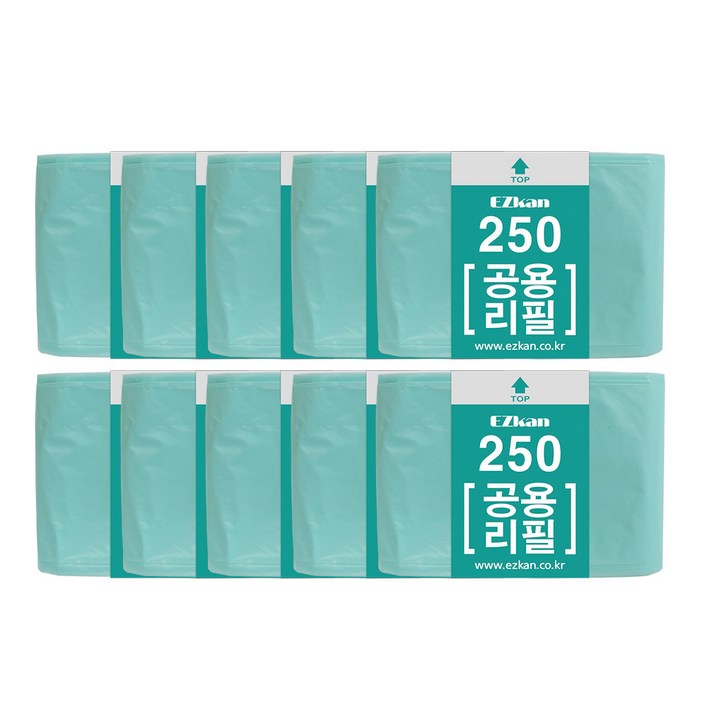 이지캔 16L 20L 21L 공용 리필 봉투 250 이지캔 16L 20L 21L 공용 리필 봉투 250