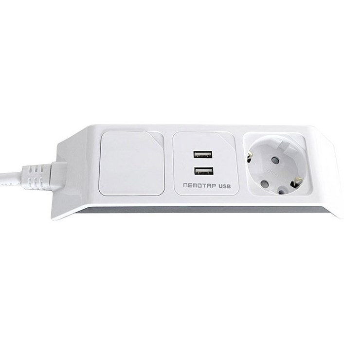 네모탭 USB 일반 2구 일반충전 A타입 멀티탭 네모탭 USB 일반 2구 일반충전 A타입 멀티탭