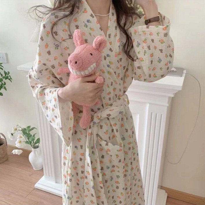 원이네 여리여리한 샤워가운 XL
