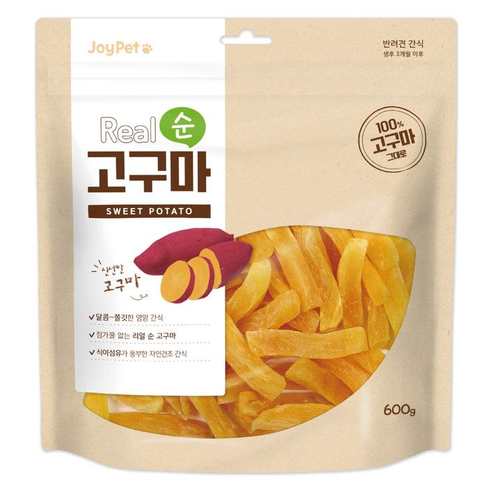 조이펫 강아지 리얼 순 건조간식