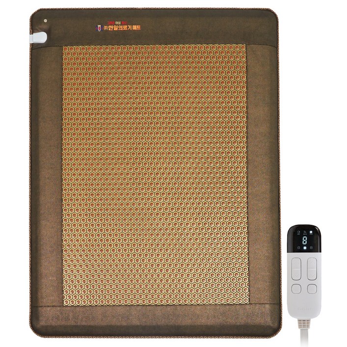 한일의료기 그래핀 스마트 IOT 세라믹 어싱 탄소매트 전기요 HLAPB2, 그래핀 골드, 퀸더블150 x 200 cm