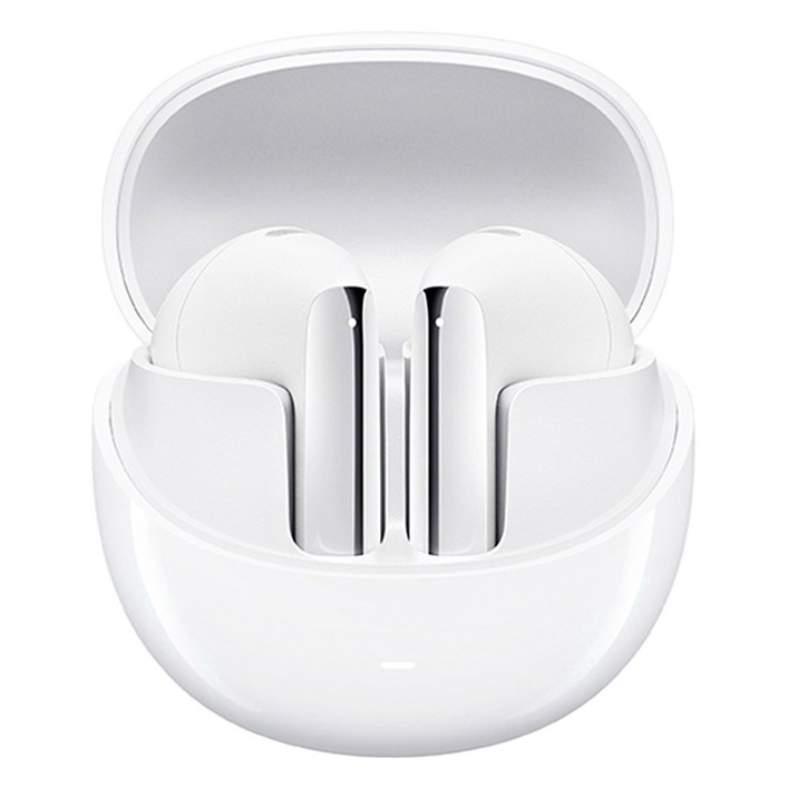 QCY 액티브 노이즈 캔슬링 블루투스 이어폰, QCY-HT10 AilyBuds Pro, 화이트, 30시간, 방수가능