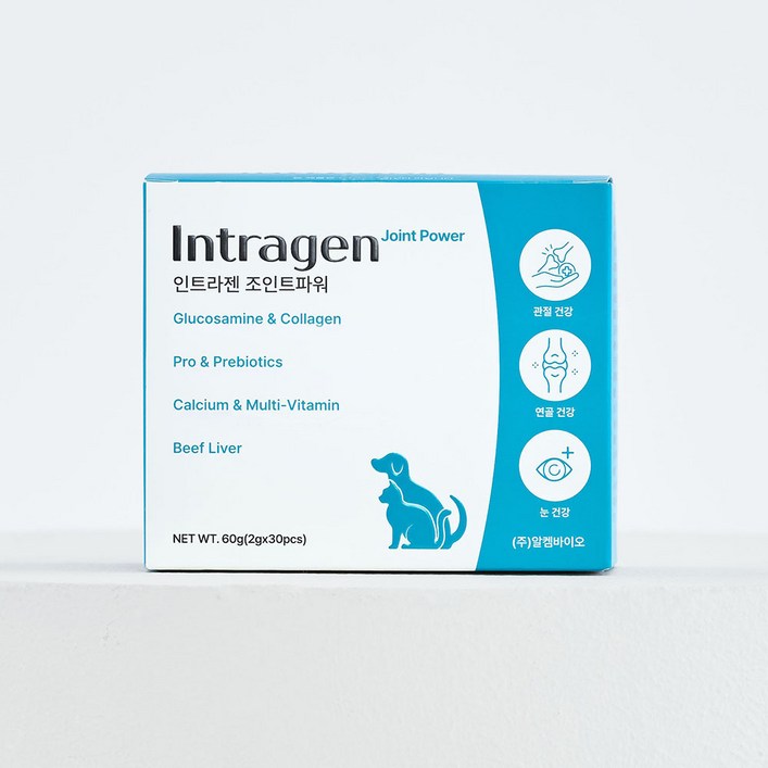 인트라젠 반려동물 조인트파워 영양제 60g