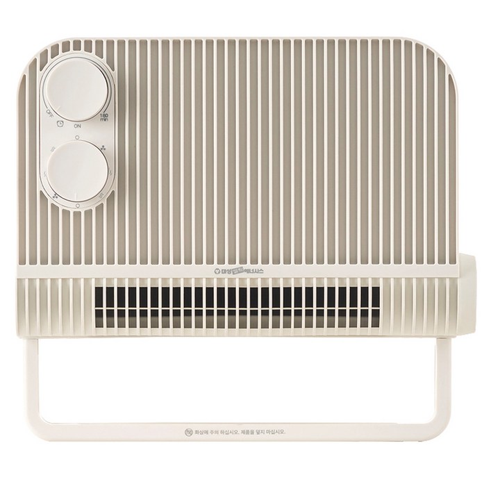 대성쎌틱 벽걸이 욕실 전기 PTC 온풍기, 크림화이트, DSH-5215WT