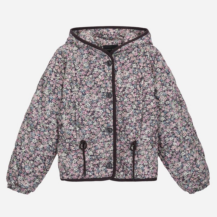 써스데이아일랜드 플라워 패턴 후드 면 점퍼 T256MJP321W, T256MJP322W