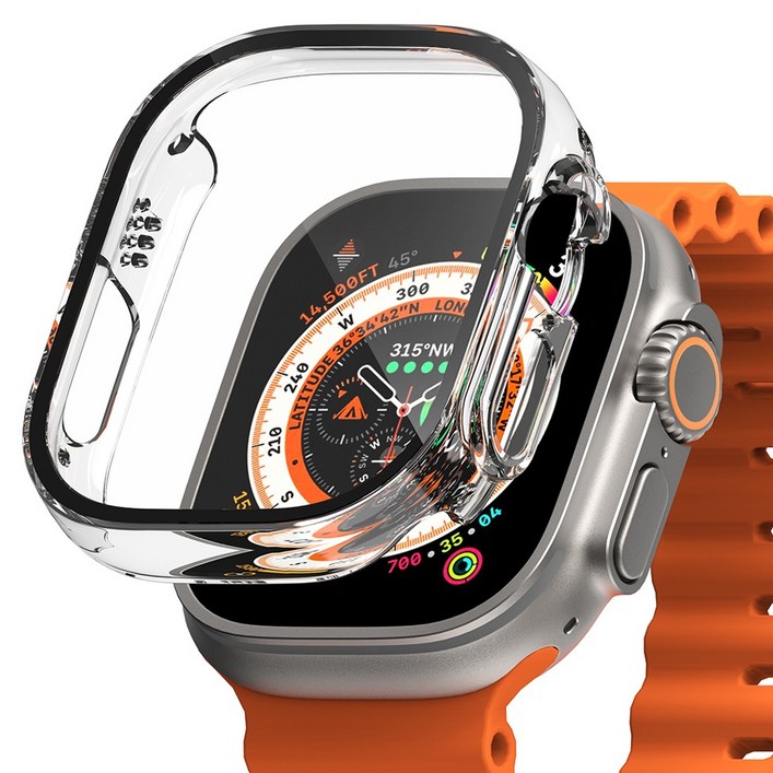 신지모루 풀커버 베이직 액정보호 강화유리 케이스