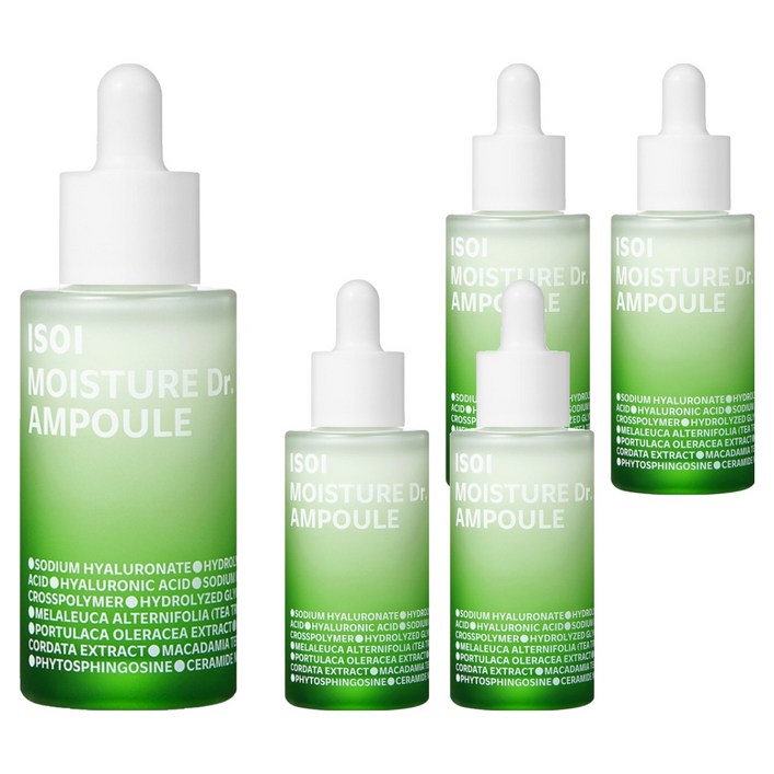 아이소이 모이스춰 닥터 장수진 수분 앰플, 40ml, 5개