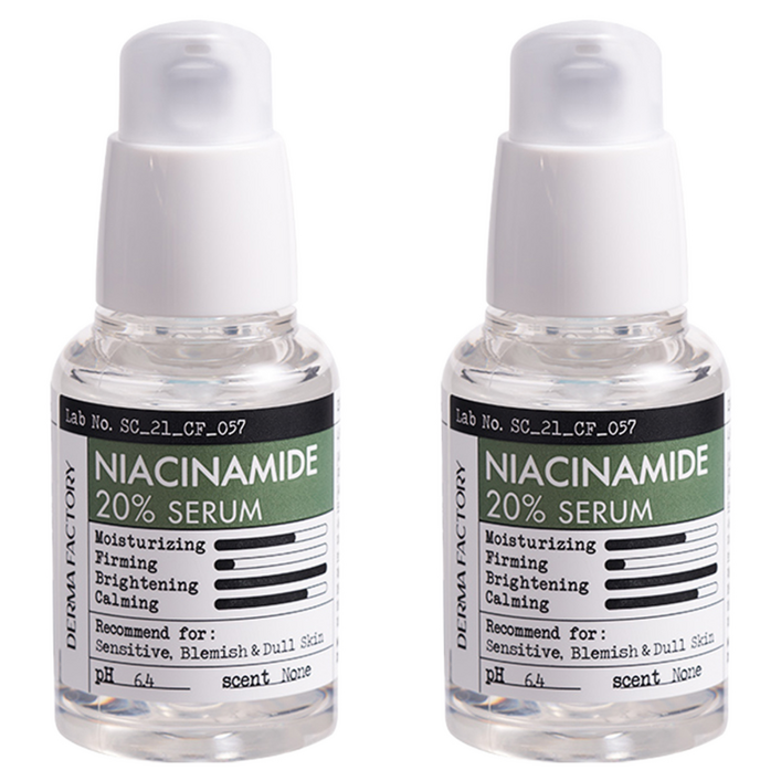 더마팩토리 나이아신아마이드 20 세럼, 30ml, 2개