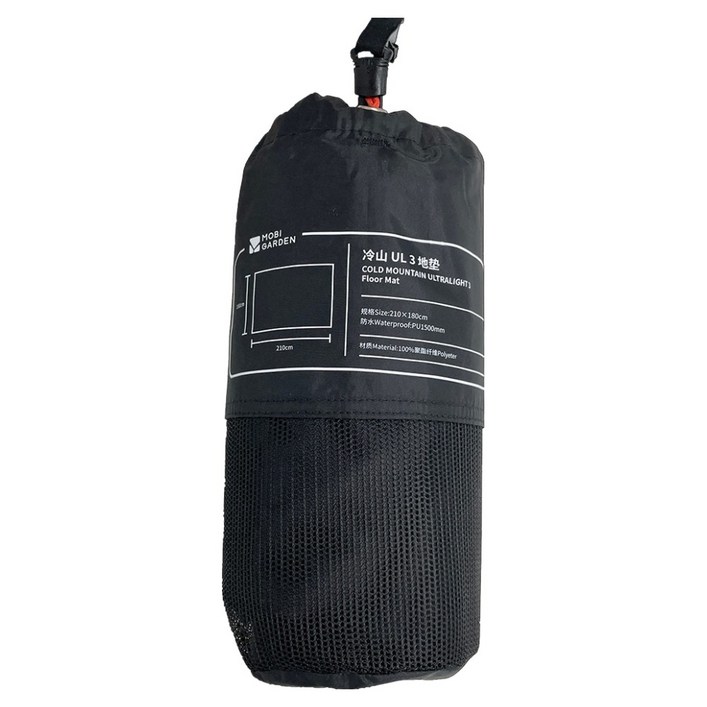 모비가든 콜드마운틴 그라운드 매트 UL3, 블랙