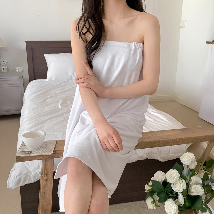 공유 벨벳 골프 샤워가운 135 x 80 cm