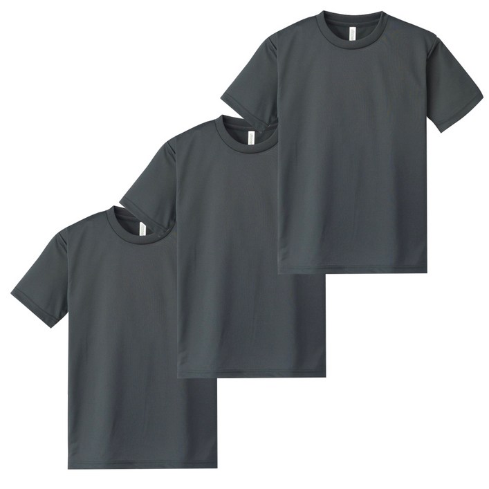 티팜 스포츠 남녀공용 드라이쿨 라운드 티셔츠 3p 291735529