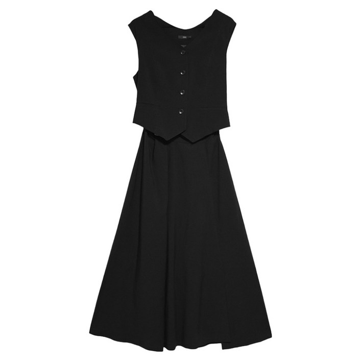 주크 투피스형 민소매 원피스