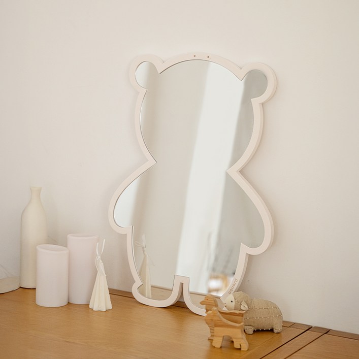 아가드 아기 베베 비비 소프트 벽걸이 아크릴 안전 거울 베베전신