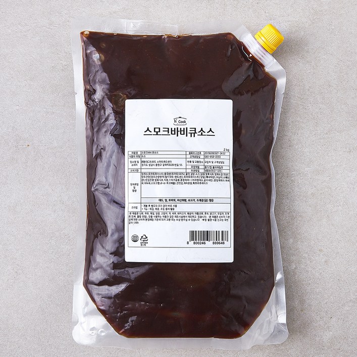 [로켓프레시] hcook 스모크 바비큐 소스