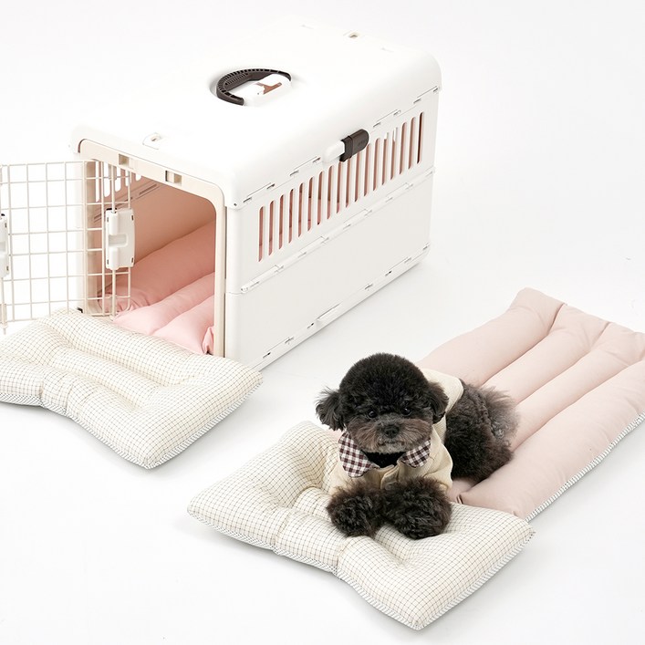 페스텝 파스텔 빼꼼이 켄넬 전용 방석