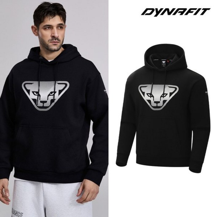 다이나핏 신상 남여공용 SIGNATURE 시그니처 후드 티셔츠 YUP25201Z1