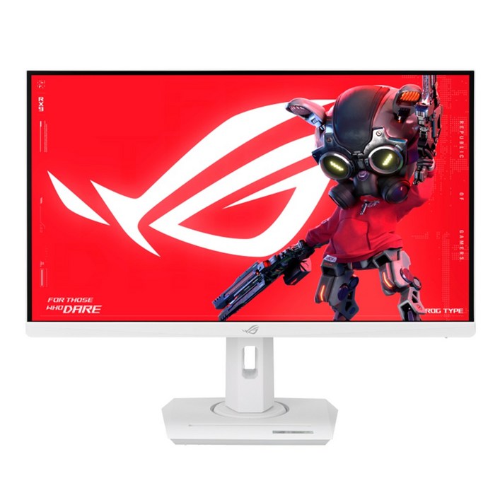 ASUS ROG STRIX XG27UCG-W - Dual Mode 4K 160Hz or FHD 320Hz Fast IPS HDR USB-C 화이트 27인치 게이밍 모니터, 68.1cm, XG27UCG-화이트