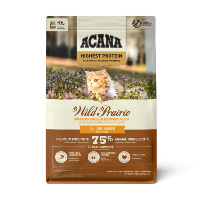 아카나 와일드 프레이리 캣 고양이 사료 전연령 건식 사료