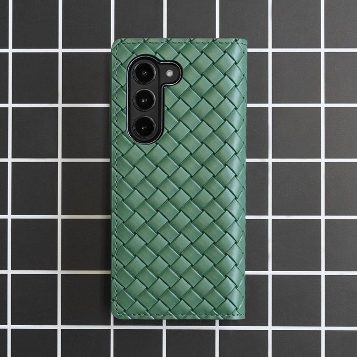 클레뷰 갤럭시 Z폴드 지갑 케이스 위빙