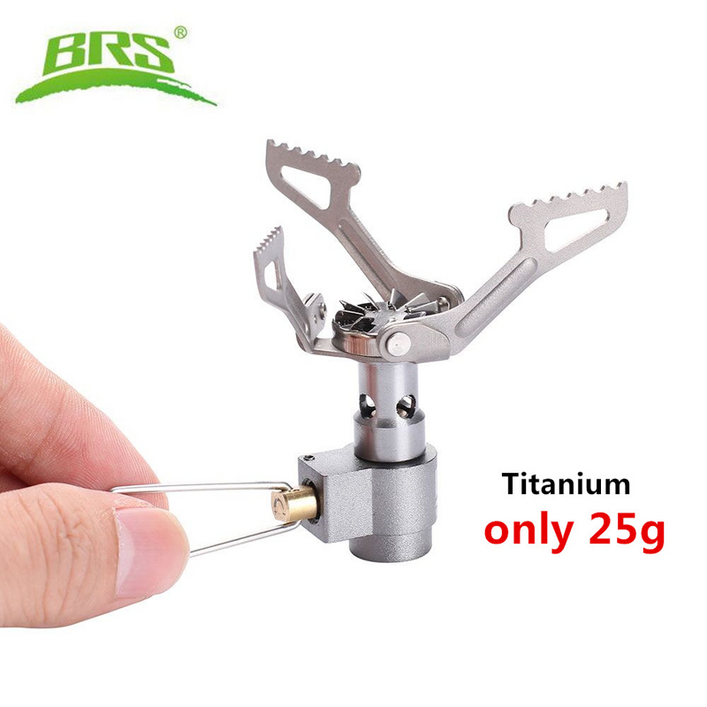 brs brs3000t 휴대용 티타늄 가스 스토브 25g 경량 미니 가스 레인지 버너